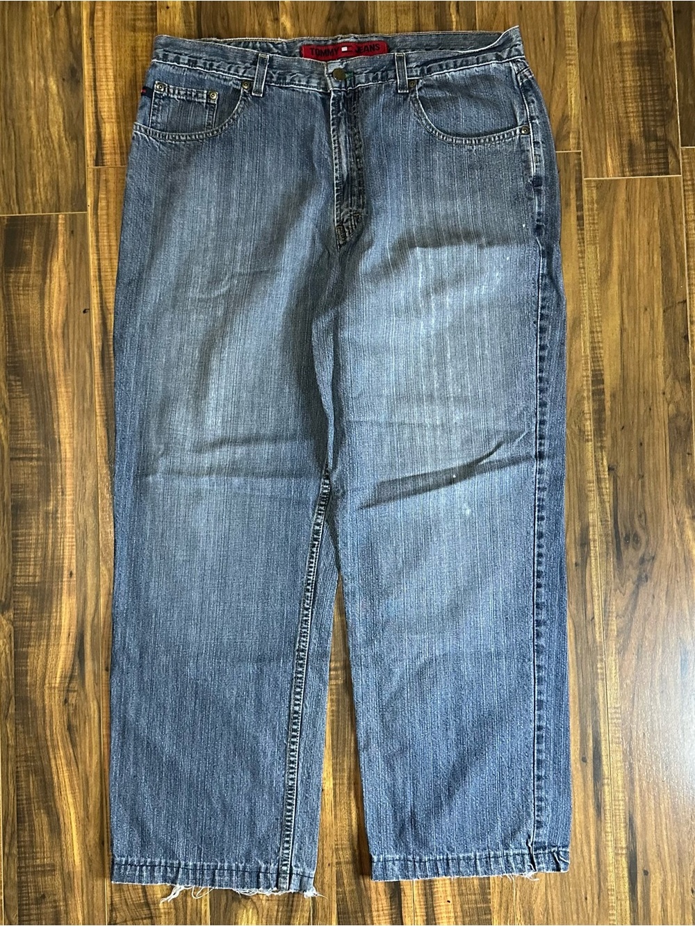 Tommy Hilfiger Men's Relaxed Fit Light Blue Jeans